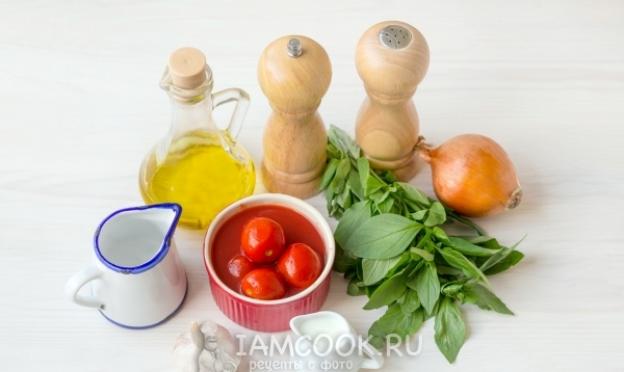 Receita passo a passo com fotos e vídeos Como preparar sopa de tomate com manjericão